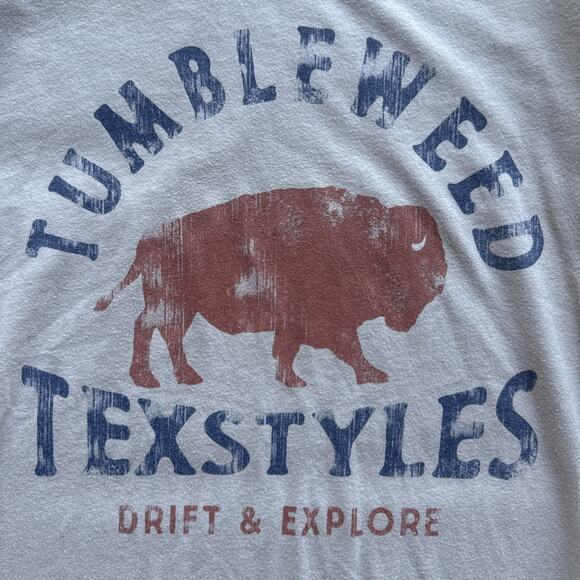 Tumbleweed Texstyles Other - Tumbleweed TexStyles “Drift & Explore” Bison T-Shirt